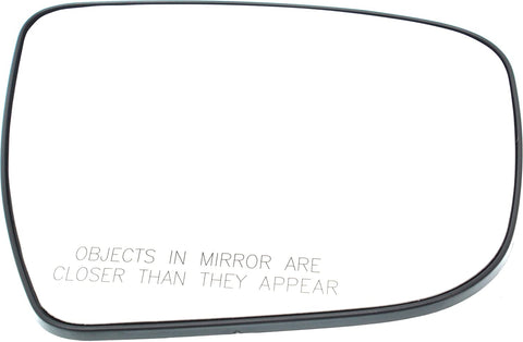 Mirror Glass Compatible with 2017-2018 Nissan Pathfinder with Backing Plate Passenger Side