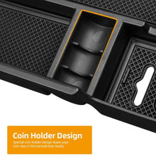 JoyTutus Center Console Organizer Tray Armrest Secondary Storage Box for Ford Explorer 2012 2013 2014 2015 2016 2017 2018 2019 Automotive Center Console Insert