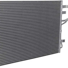 TUPARTS AC A/C Condenser 3591 Compatible with 2007 2008 2009 2010 2011 2012 2013 for H-yundai Elantra