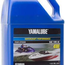 Yamaha New OEM WaveRunner Boat Oil Gallon 10W-40 4W WATERCRAFT LUB-10W40-WV-04