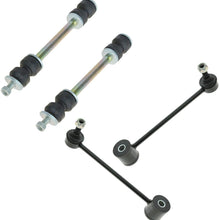 Stabilizer Sway Bar End Link Front & Rear LH RH Set of 4 for Chevy GMC SUV