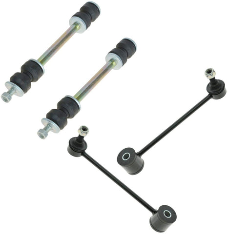 Stabilizer Sway Bar End Link Front & Rear LH RH Set of 4 for Chevy GMC SUV