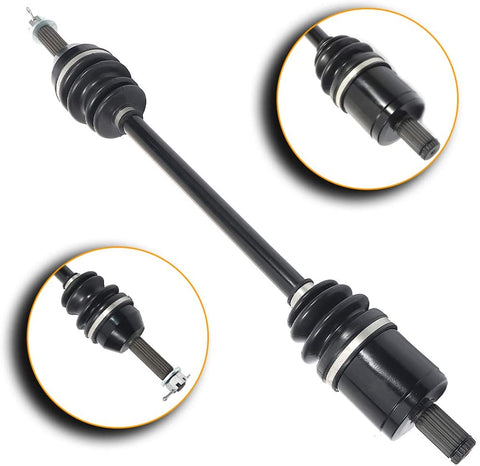 FINDAUTO ATV CV Axle Shaft replacement for 2008 Pola Front Left Right Axle Shaft Assemblies Driving Shaft CV Boot joints
