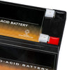 SLA Replacement Battery for 12V 9AH Battery- Battery For APC RBC GP1272 PS1270 ES7-12- AGM SLA Battery- Chrome Battery