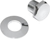 IAP Performance AC105241 Crankshaft Pulley Bolt (Chrome with Washer for VW Beetle)
