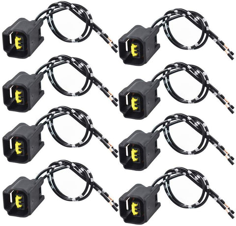 labwork Set of 8 pc Modular Ignition Coil Connector Pigtail Plug 4.6L 5.4L 6.8L for Ford