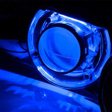 iJDMTOY (2) v2. Blue 3-SMD-5050 LED Modules For Car Motorcycle Projector Headlight Demon Eyes Retrofit