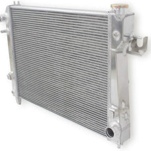 LUXERAD 3 Row Aluminum Radiator For 2004-2009 Dodge Ram 1500/2500/3500 Pickup 5.9L 5.7L