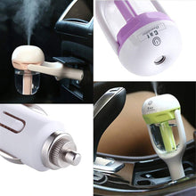 MIGHTYDUTY Car Air Humidifier Aromatherapy Essential Oil Diffuser Freshener Diffuser Purple