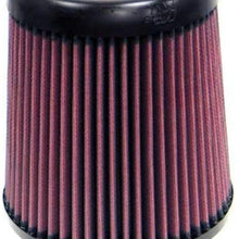 K&N Universal X-Stream Clamp-On Air Filter: High Performance, Premium, Replacement Filter: Flange Diameter: 2.5 In, Filter Height: 6.5 In, Flange Length: 2 In, Shape: Round Tapered, RX-4860