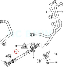 BMW Genuine Water Hose Inlet 1