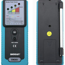 Automotive Brake Fluid Tester Car Oil Quality Diagnostic Tool 180° Pucker Oil Inspect LED Light Sound Alarm