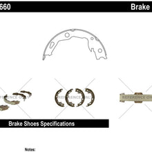 Centric 111.10660 Centric Brake Shoes
