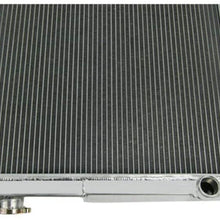 OzCoolingParts 4 Row Core Aluminum Radiator for 1987-2006 88 89 90 91 92 93 94 95 96 97 98 99 00 01 02 03 04 05 Jeep Wrangler TJ YJ GM Chevy V8 Conversion