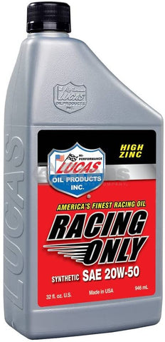 Stens 051-728 High Performance Racing Only Synthetic Oil, Black