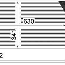 MAHLE Behr AC 590 000P A/C Condenser