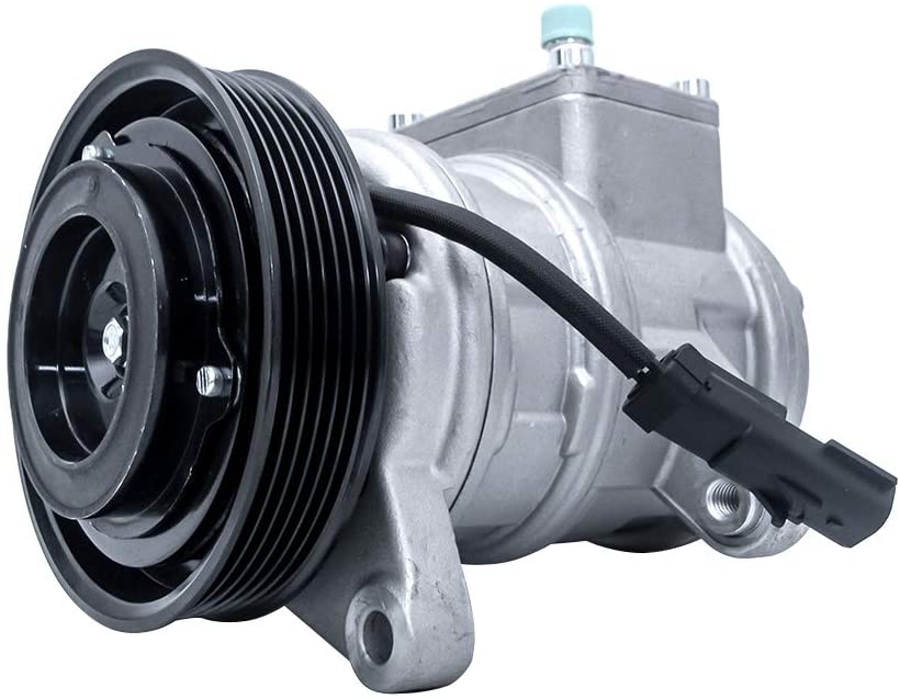 FKG AC Compressor and A/C Clutch CO 22034C fit for 1999-2004 Jeep Grand Cherokee 4.0L, 2000-2006 Jeep TJ 4.0L, 1999-2006 Jeep Wrangler 4.0L