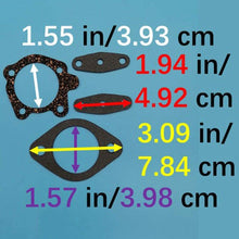 Tuzliufi Complete Powerhead Engine Gasket Set Kit for 39420 433941 392567 392615 20HP 25HP 28HP 30HP 35HP 2-cycle X-Ref New Z509