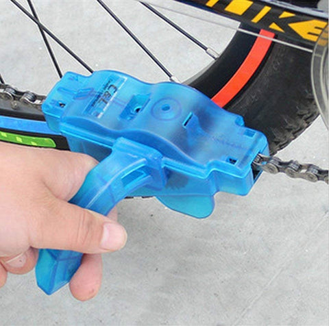 Wanheyao Bike Chain Cleaning Kit Chain Scrubber Bristle Brush Gear Cleaner Motorcycle Bicycle Care Maintenance Tools