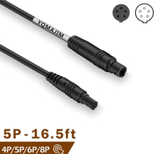 Dash Cam Rear View Backup Camera Reverse Car Recorder Cable 5 Pin Extension Cord (5 pin 16.5ft)
