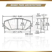 American Black ABD1210C Professional Ceramic Front Disc Brake Pads Set Compatible With Toyota Corolla / RAV4 / Scion xb & Others - OE Premium Quality - Perfect fit, Quiet and DUST FREE