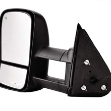 DEDC Tow Mirrors Side Mirrors Towing Mirrors Power Heated with Arrow Signal Light for 2003-2007 Chevrolet Silverado GMC Sierra 1 Pair