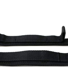 Door Limiting Straps for Jeep Wrangler JK JKU 2007-2018 Smart Strap Black(2Pack)