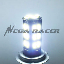 Mega Racer H7 (High Beam Headlight) Super White 6000K Bright-Chip 30-LED Xenon Lamp Light Bulb Replace Auto Car