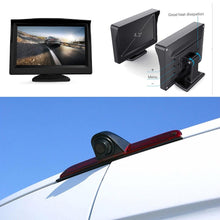 Replacement 3rd Brake Light Backup Camera + 4.3 Inch Self Standing TFT Monitor for Transporter MB Mercedes Sprinter W906 2007-2018/VW Crafter Truck Vans 2007-2016