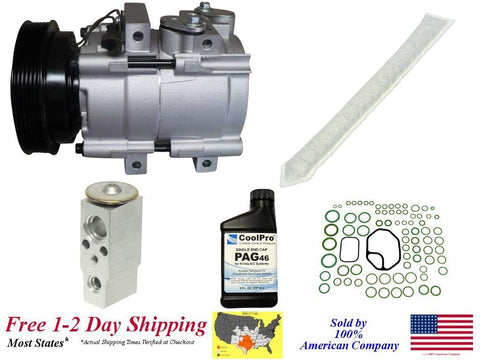 Parts Realm CO-0248AK Complete A/C AC Compressor Replacement Kit