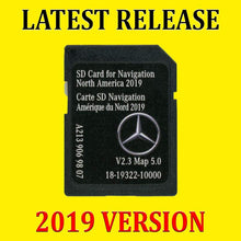 2019 Mercedes-Benz SD Card Navigation North America Part A2139069807 V2.3 Map 5.0