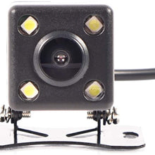 Belva Universal Waterproof Bracket Mount Style Backup Camera with LED Lights