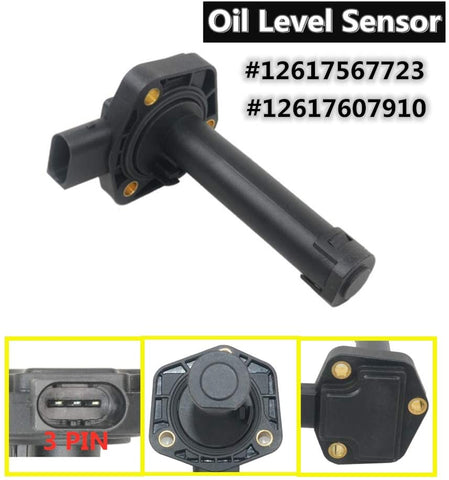 SCSN Oil Level Sensor Part#12617567723 12617607910 for BMW X3 E83 LCI / X6 E72 Hybrid / Z4 E89 / 6' E63 LCI