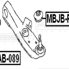 FEBEST MAB-089 Front Control Arm Bushing