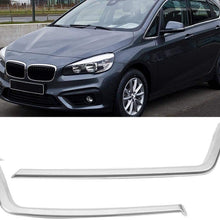 Car ABS Chrome Side Air Conditioning Vent Outlet Frame Trim Air Conditioning Vent Cover Trim Fit for Auto 2 Series F45 F46 2015 2016 2017