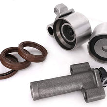 Engine Timing Belt Kit with Water Pump, Fit for 3.4L V6 Toyota 4Runner, T100, Tacoma, Tundra with 5VZFE Engine, Replace TKT-025 TKT-007 TCKWP271