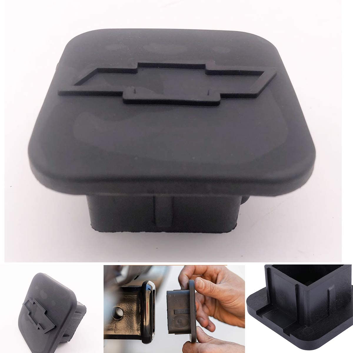 I life Trailer Hitch Tube Cover Plug Cap for Toyota,Rubber Receiver Tube Hitch Plug,Trailer Hitch Cover (fit Toyota)