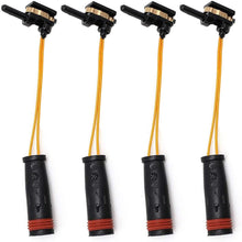 KARPAL Front and Rear Disc Brake Pad Wear Sensor 2205400717 Compatible With Mercedes W220 W211 C300 C350 E350 (Pack of 4)