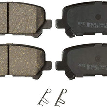 KFE Ultra Quiet Advanced KFE1281-104 Premium Ceramic REAR Brake Pad Set