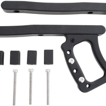 Smittybilt 76932 Aluminum Grab Handles for 2007-2018 Jeep JK 2/4-Door, Black, Rear Pair