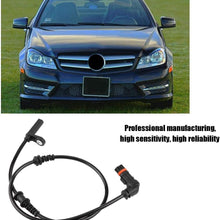 Cuque 2045400117 Automotive ABS Wheel Speed Sensor for W204 C250 2007 2008 2009 2010 2011 2012 2013 ABS Black Special
