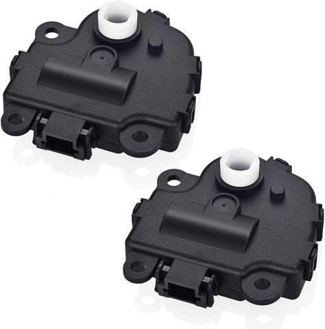 Set of 2 HVAC Blend Air Door Actuator Replace# 604-108 1573517 1574122 15844096 Fits for 2004-2013 Chevy Impala