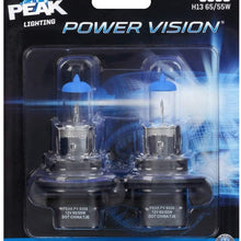 PEAK Power Vision Gold Automotive Performance Headlamp, 9008 H13, 2 Pack
