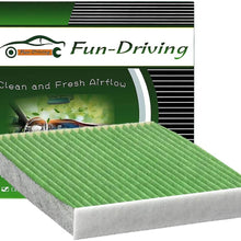 White FD811 Cabin air filter for Mazda 3,6,CX-5, Replacement for CF11811,KD45-61-J6X