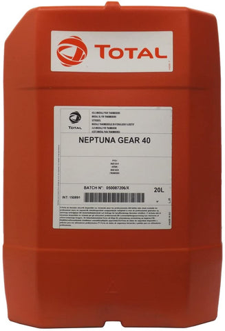 Total 802351 Neptuna API GL-4 40W Gear Oil - 20 Liter Pail