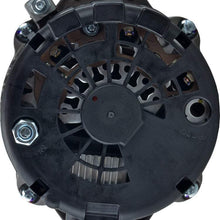 New Alternator Compatible with/Replacement for 8 Cyl. 305CI 5.0L PLEASURECRAFT 305CI 5.0L 06 07 2006 2007, 6Clock 95Amp Internal Fan Type Solid Pulley Type Internal Regulator CW Rotation 12V