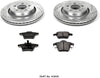 Power Stop K3039 Rear Brake Kit with Drilled/Slotted Brake Rotors and Z23 Evolution Ceramic Brake Pads