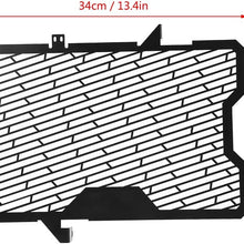KIMISS Radiator Guard, for Honda CB650F CBR650F 2014-2018, Motorcycle Radiator Grille Guard Stainless Steel Protective Cover Protector