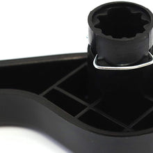 Red Hound Auto Driver Front Seat Recliner Handle Black Ebony Compatible with Chevy Chevrolet GMC Silverado Sierra Suburban 1500 2007-2013, 2500 2007-2014 and More