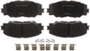 ACDelco Silver 14D1210CHF1 Ceramic Front Disc Brake Pad Set